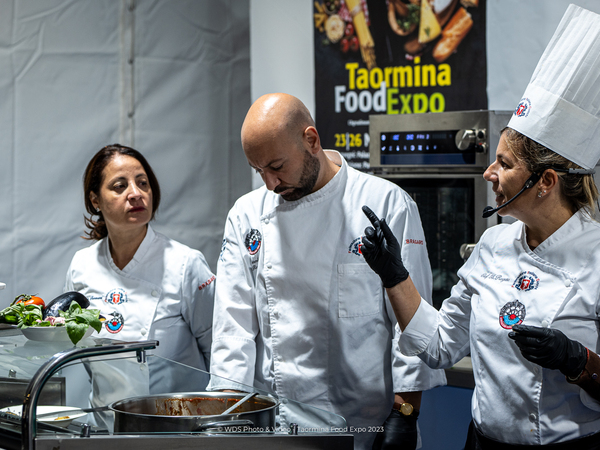Taormina food expo 2023 - Cooking show - Pesce Stocco alla ghiotta