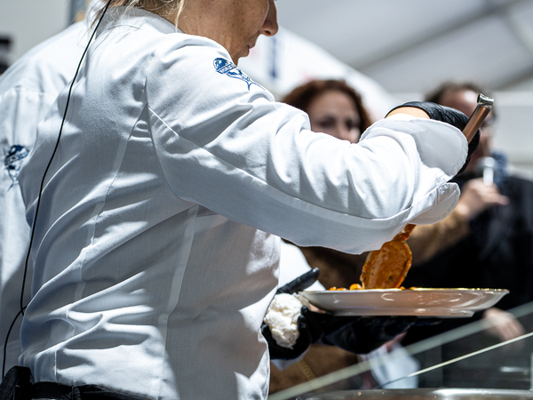 Taormina food expo 2023 - Cooking show - Pasta alla Norma