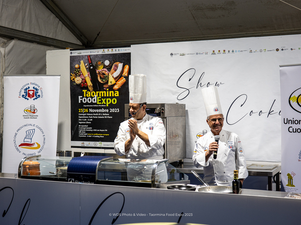 Taormina food expo 2023 - Cooking show - Pasta con le Sarde