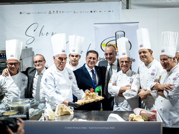 Taormina food expo 2023 - Cooking show - Macco con le fave