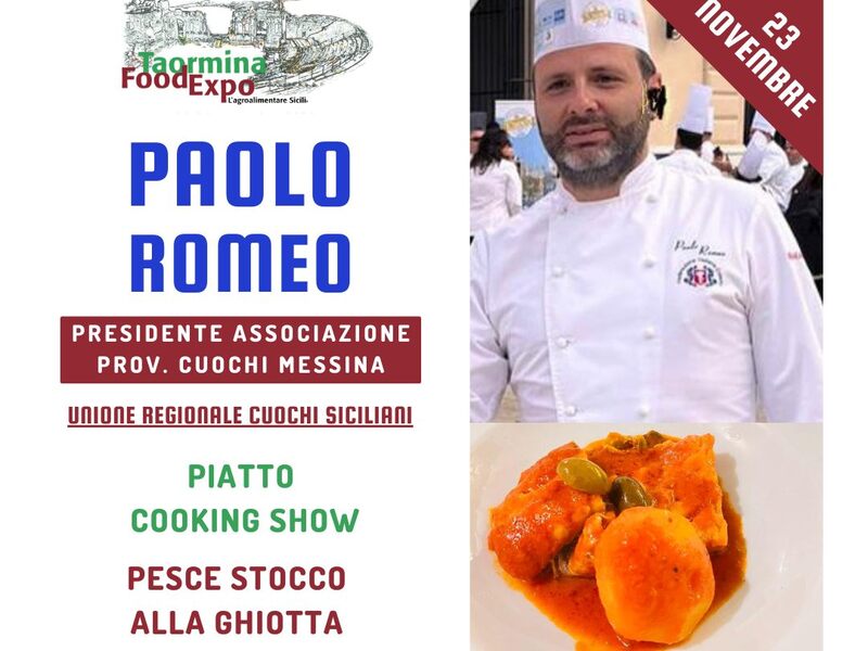 Piatto Cooking Show - Pesce stocco alla ghiotta
