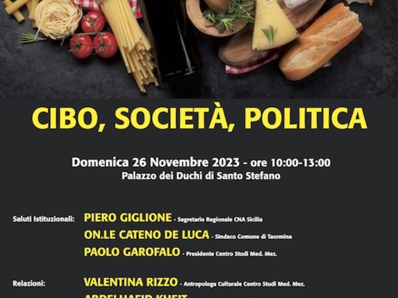 Cibo, Società, Politica